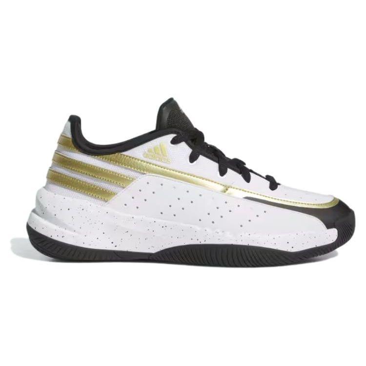 Adidas Front Court White Gold Metallic Men Sneakers Cloud-White Core-Black ID8593