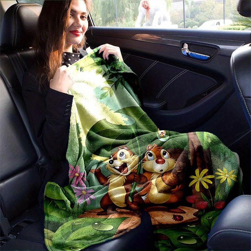 1pc, Disney Chip & Dale Throw Blanket Animal Decorative Blankets for Couch, Bed, Car, Travel, Camping, Gifts, Room, Living Room, Outdoor