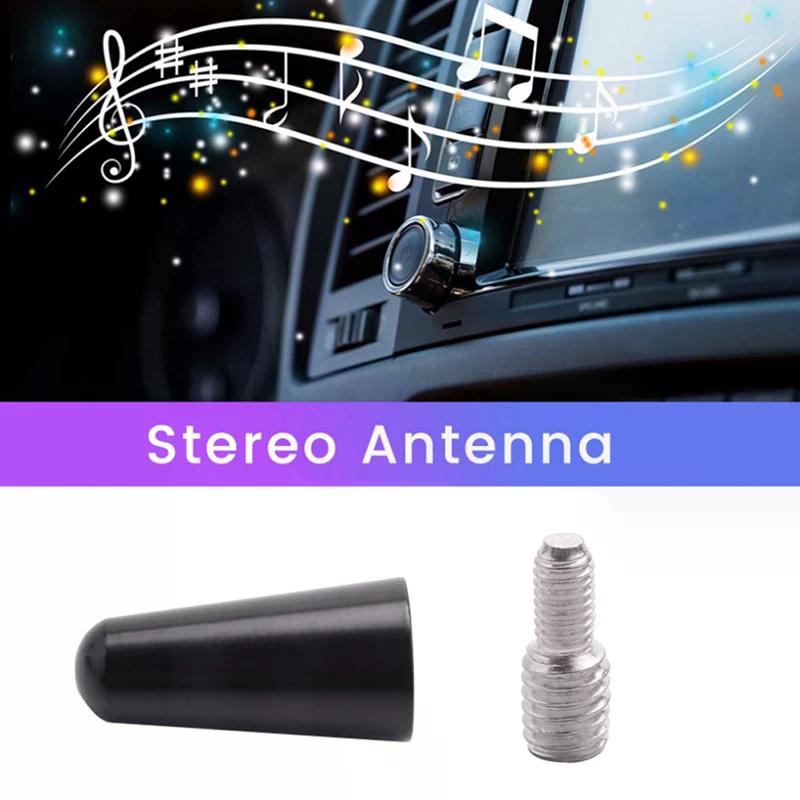 3Cm Antenna Roof Antenna Short Pole Antenna Car Pole Antenna Short Adapter Radio Foot