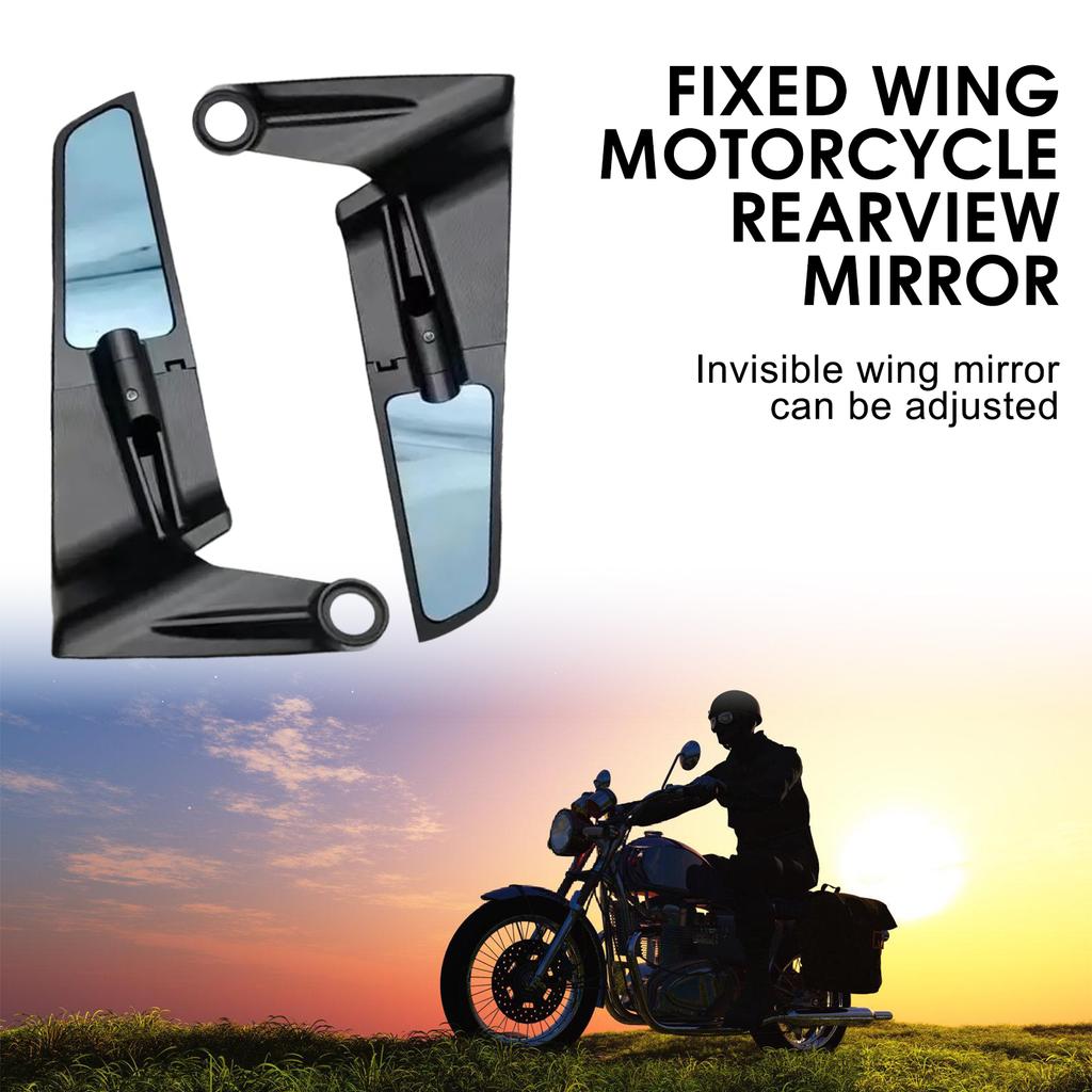 Racing Motorcycle Mirrors Rotating Side Mirrors Aluminum Rearview Mirror Designed for Super Sports Bikes