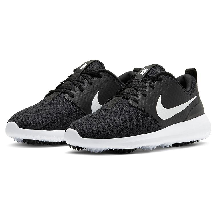 Nike Roshe Golf Black Metallic White Women's CD6066-001