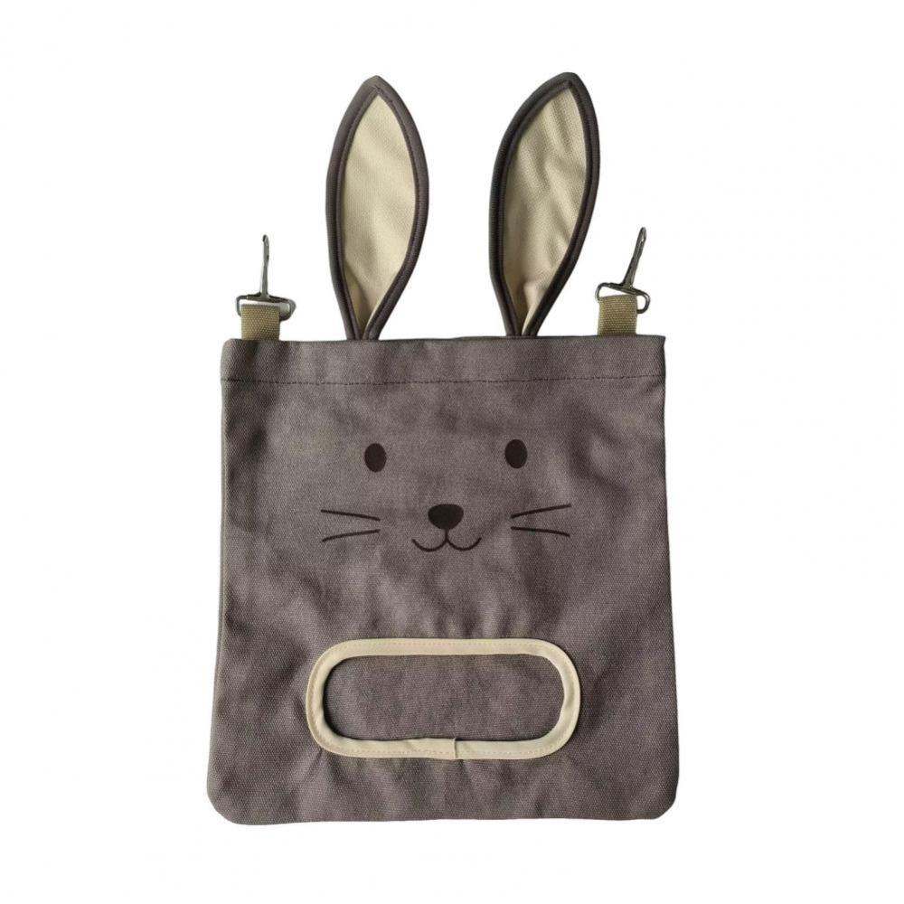 Hängende Heusäcke in Kaninchenform, Großes Fassungsvermögen, Oxford-Gewebe, Futterbeutel, Fütterungsbeutel für Hamster