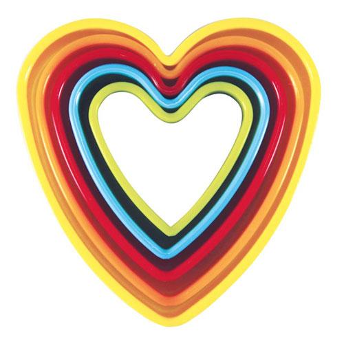 Avanti Keksausstecher (5er-Set) (Herz)