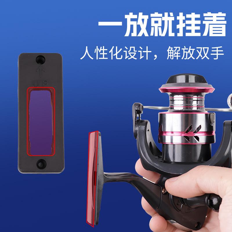 1 Set Space-Saving Fishing Reel Hanger Fishing Reel Holder Storage Rack Spinning Reel Organizers Holder For Home Garage Shop