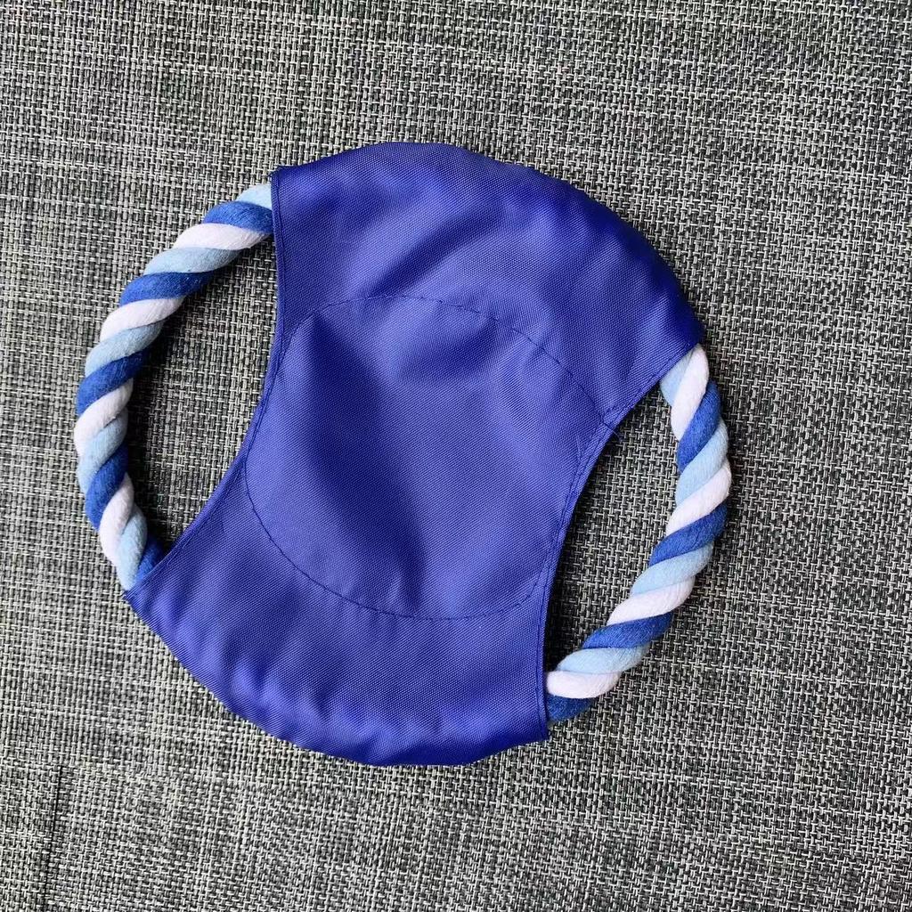 Durable Bite Resistant Dog Flying Disc Pet Molar Throwing Training Toy