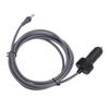 DC Car Power Cable 10ft 12V 24V 18AWG Water Resistant Cigar Lighter Power Supply Cord for Mini Satellite Dish RV Car