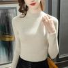 Cashmere Silk Bottoming Shirt for Women's Autumn and Winter New Women's Clothing with Thickened Warm Top for Women's Velvet Women