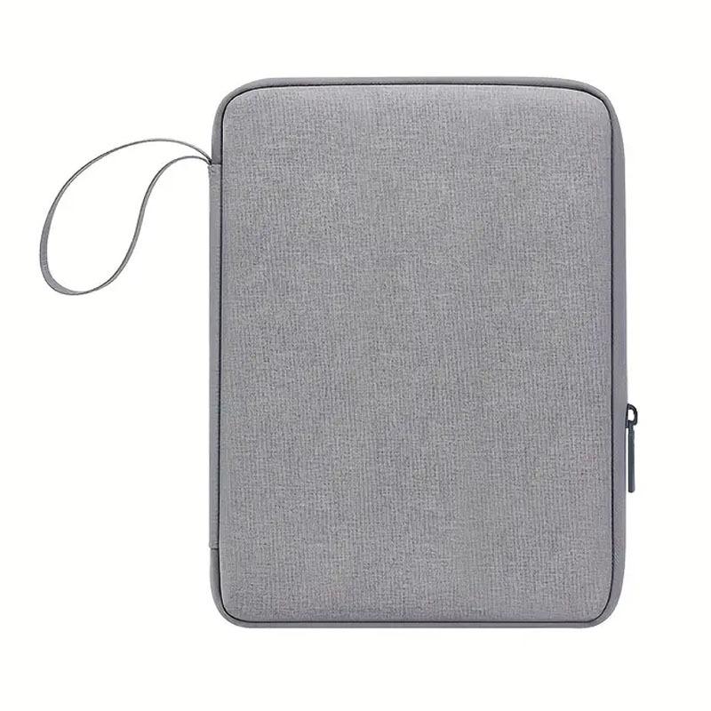 1PC 30cm/11.81inch Tablet Sleeve Bag Notebook Bag Large Capacity Multilayer Carrying Case Portable Tablet Handbag