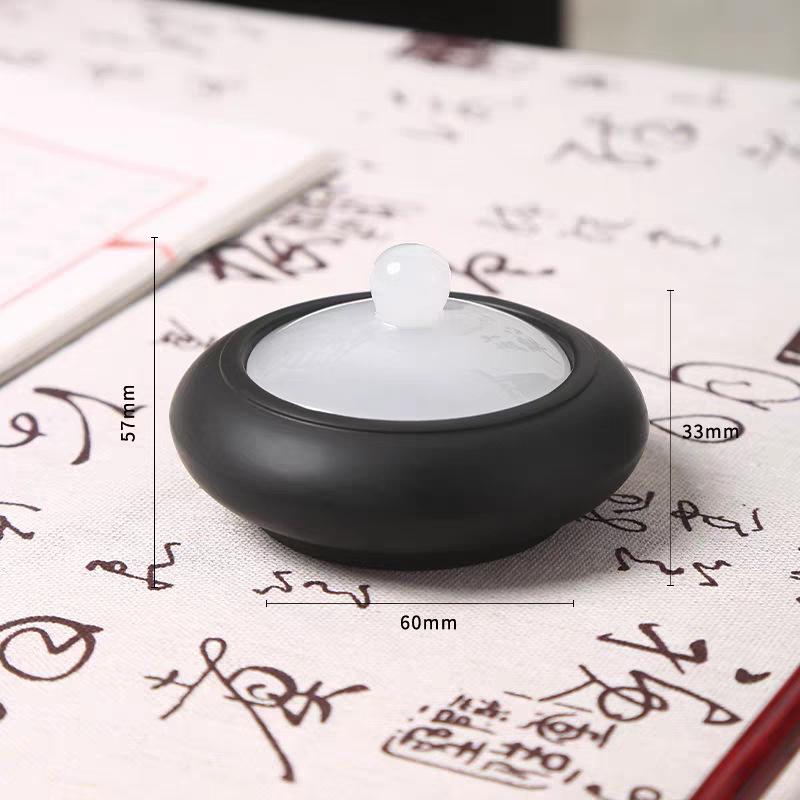 Ribbed Sheyan Student Calligraphy Water Drop Inkstone