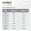 FlipBelt Classic FBC Carbon XS Waist Pouch
