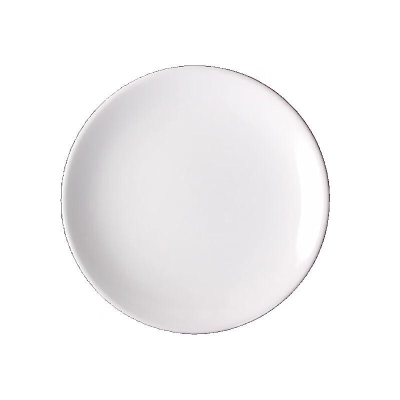 Danshi Zhiyuan White Ceramic Dinner Plates
