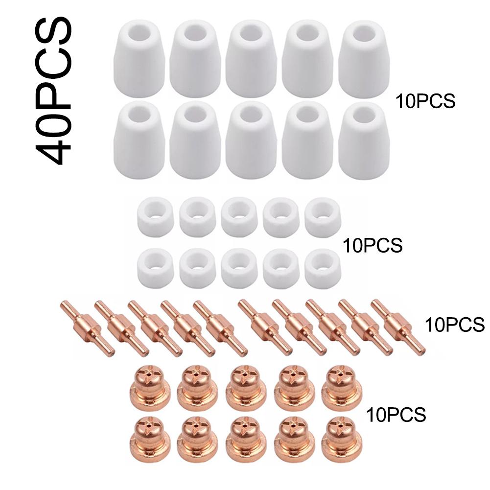 Cutting Consumable Kit Plasma Cutter Consumables Enhanced Performance High-quality Copper Maximum Cutting Thickness 20mm