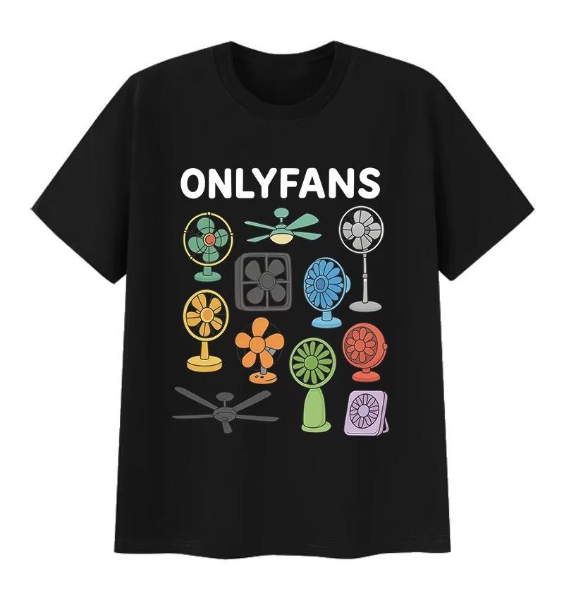 2026 Summer Hot Sale Funny Onlyfans Meme T Shirt Unisex Unisex Humor O-Neck Clothing Lightweight Breathable And Comfortable Clothes