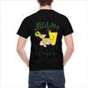 Miami Beach Cocktails Graphic T-Shirt Casual Men's Cotton Short Sleeve Tee Daily Wear