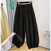 Sommer neue Mode elastische Taille Spitze lässige Hose Damen locker und dünn vielseitig altersmindernd Bloomers