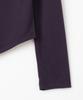 MILLO WOMEN Tape Henley Neck T-Shirt [Purple]