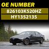 Interior Door 2008-2010 Fit Handle Hyundai Left Front Sonata Black Side