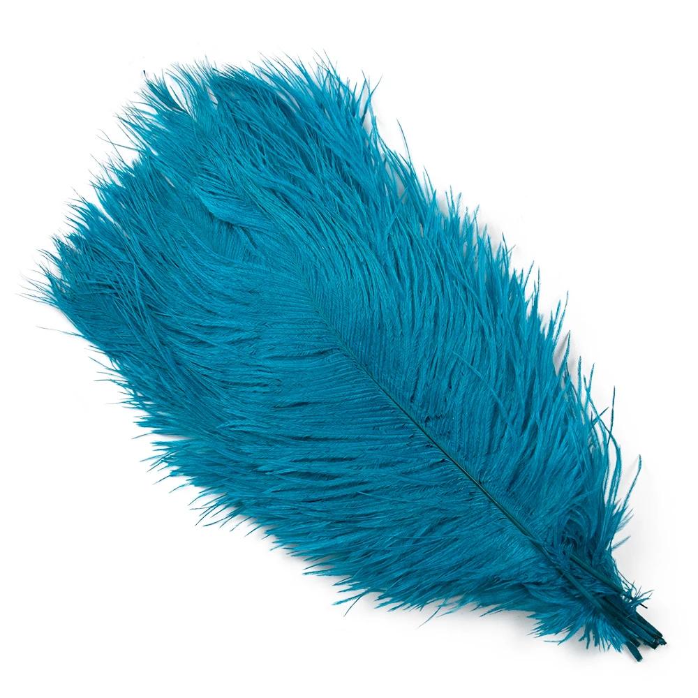 20-45Cm/8-18Palců Barevná Pštrosí Pera 10Ks/Lot Bílé Pštrosí Peří Velkoobchod Pro Svatbu Domů Váza Osvětlení Plumas Dekorace