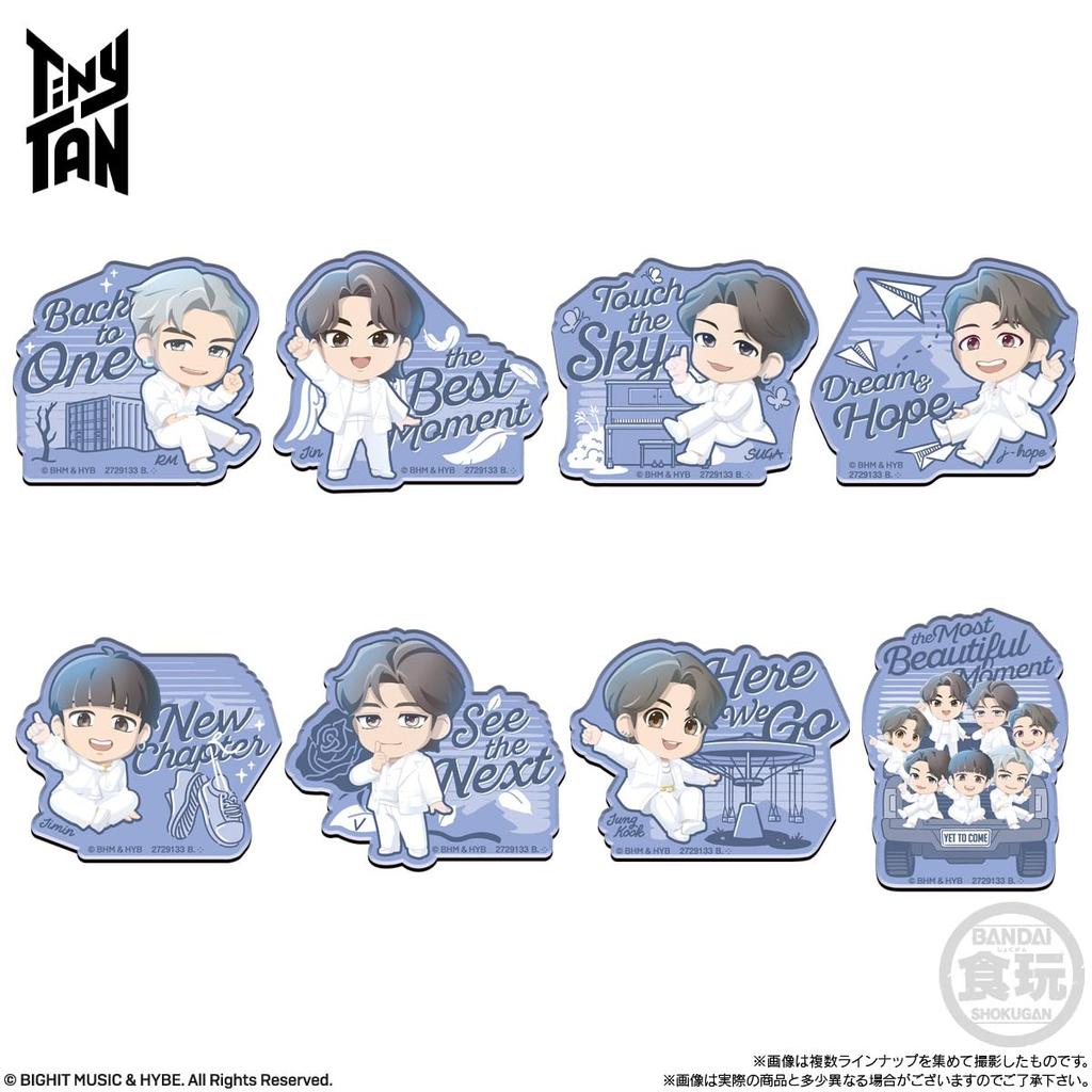 BANDAI TinyTAN Chara Magnets Box Chewing Gum 14-piece (Candy Toy)