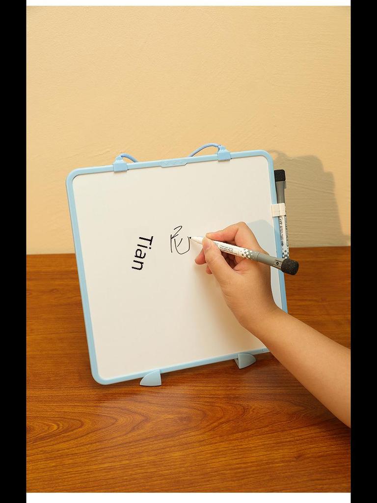 Funi Colorful Children's Magnetic Whiteboard with Detachable Lanyard - Erasable Writing and Drawing Board