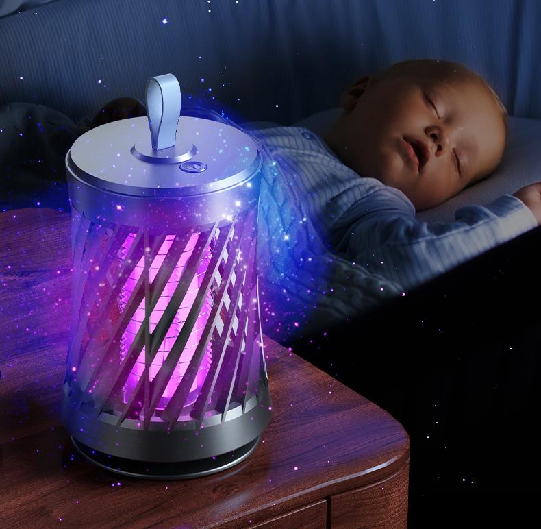 Electric Mosquito Killer Lamp with Night Light - Safe Indoor Repellent for Bedroom, Mother, and Baby