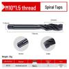 Stainless Steel Spiral Taper Tap Drill Bits with Cobalt-Nitriding, Sizes 4m-10m