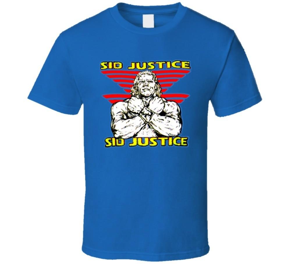 Sid Justice Retro Wrestling T Shirt Unisex T-Shirt XL