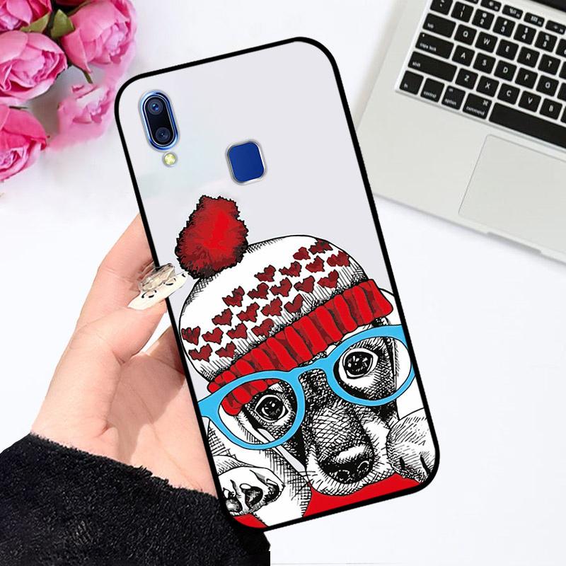 For Vivo V11 Case V11 Pro Shockproof TPU Soft Silicone Phone Cover For VIVO X21s Capa V11i Fundas Color Printing Fashion Cartoon