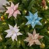 30cm Pearl Christmas Flower Realistic Beautiful Christmas Tree Decoration DIY Crafting Handcrafted Simulated Christmas Flower