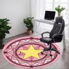 1pc Star SymbolChair Carpet for Office, Non-slip, Soft and Durable Office Rug for Interior Decoration, Perfect for Office Yy250925116