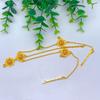 Set di Gioielli in Lega Placcata Oro Vietnamita per Spose Africane: Ornamenti Etiopi da Donna in Sei Pezzi.
