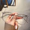 Blue Light Reading Eyewear TR90 Eyeglass Square Spectacle Spectacle Retro Blocking Presbyopic Classic Rivets Optical Matte Presbyopic Rectangular