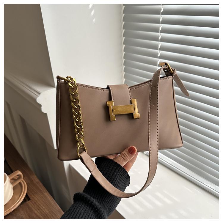 Wiosna 2024 Nowa Moda Retro Torba na Ramię i Przez Ramię - Wszechstronna Teksturowana Torba Podpachowa do Dojazdów