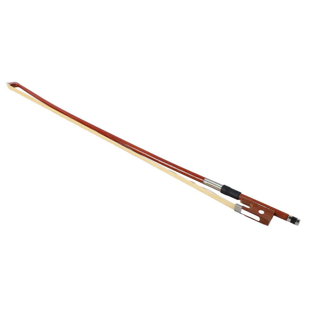 Violin Bow Arbor Horse Hair Octagonal Stick Well Balanced Violin Replacement Bow for Practise 12