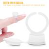 100 Pieces Ink Ring Eyelash Extend Pigment Ink Holder Container Cup with Lid Kit