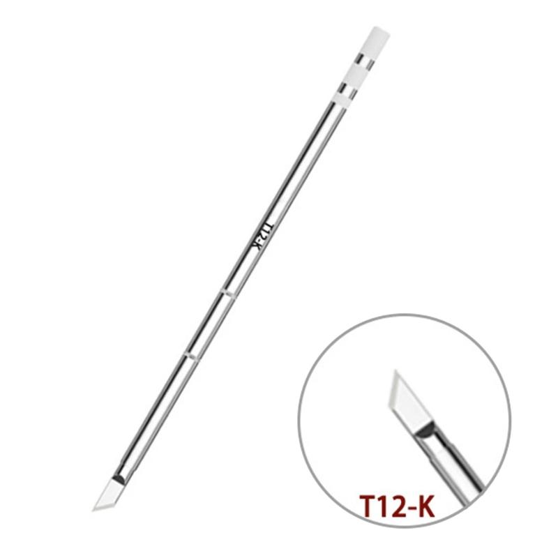 T12 Soldering Iron Tips Welding Tool Replacement for Rework Station Soldering Station Tip Soldering Iron Tip