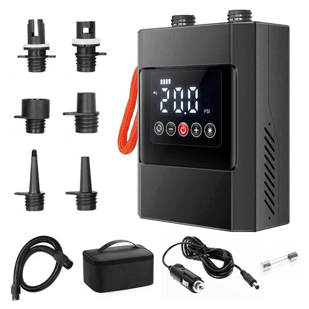 

20PSI SUP насос ЖК-дисплей надувной лодочный насос многофункциональный серфинг весло воздушный насос 12000mAh для серфинг доска матрас