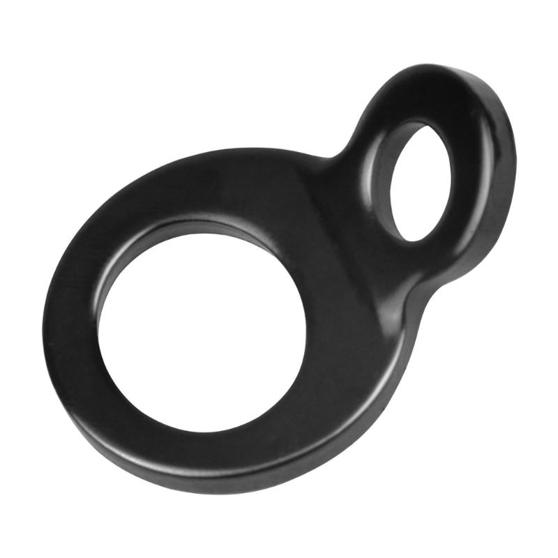 10Pcs Black O Rings Motorcycle Trailer Tie Down Anchors Hooks Stainless Steel For Secure Cargo Transport