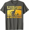 Pickleball Player - Funny Soft Serve Ice Cream Unisex T-Shirt