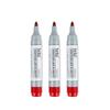 3 Color Whiteboard Marker,2mm Nib Easy Erasable Refillable Ink,Large Capacity,Office Meeting Whiteboard Teaching Stationery