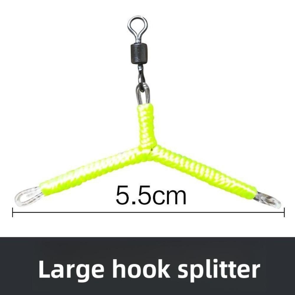 

S M L Fishing Line Cutter Tool Anti-Tangle Ring Turn Device Fishing Equipment L-10pcs