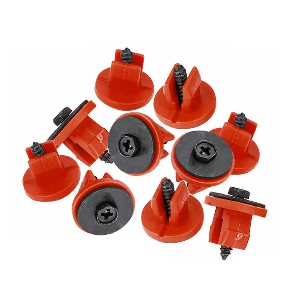 20Pcs Car Engine Undertray Cover Clips Screws for R Jaguar for Ford Focus Ii 04-11 C-max 03-10 for Mondeo Mk3 00-07 Volvo S40 V50 S60 XC70