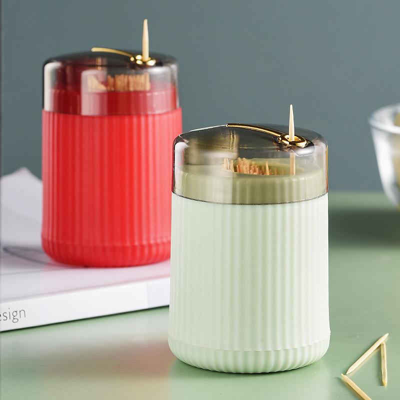 Hotel Creative Automatic Pressing Toothpick Box