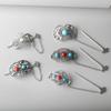 Ethnic Style Retro Hairpin New Chinese Style Ancient Style Hair Sticks for Long Hair Alloy Hanfu Headwear Hair Accessories