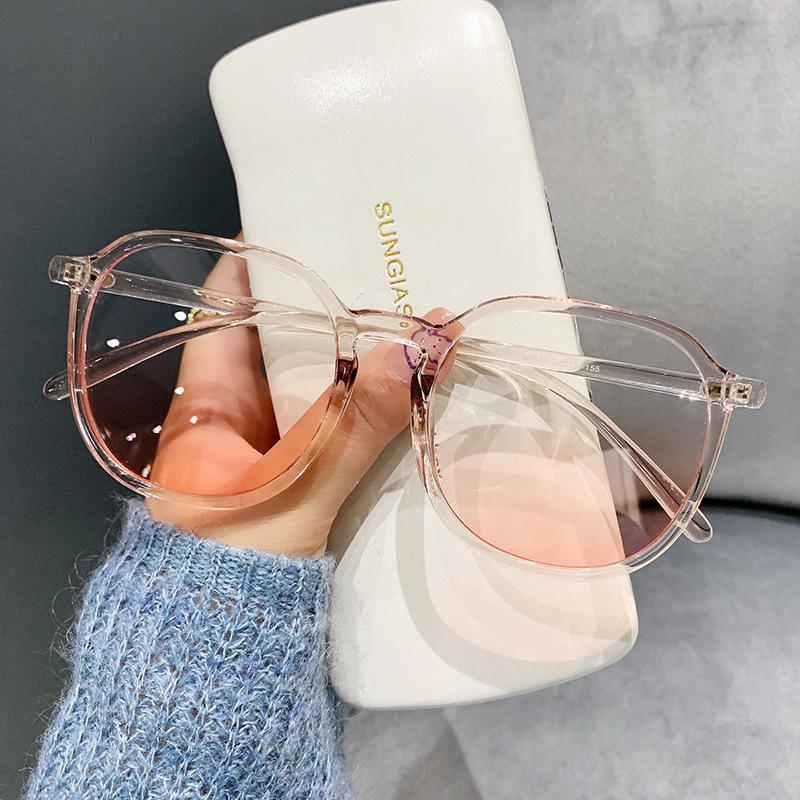 Atmosphere Anti-Blue Light Blush Glasses Trend Tr Large Frame Can Be Matched With Degree Glasses Frame 2033