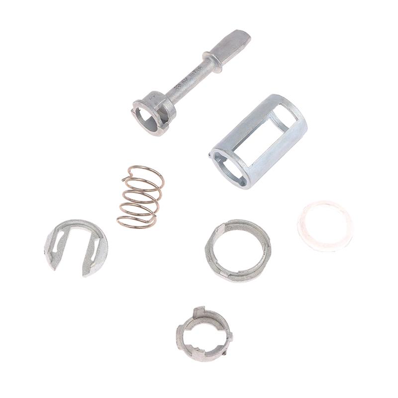 7Pcs Metal Door Lock Cylinder Barrel Repair Kit Oe 3B0 837 167/168 For Car Lock Cylinder Accessories