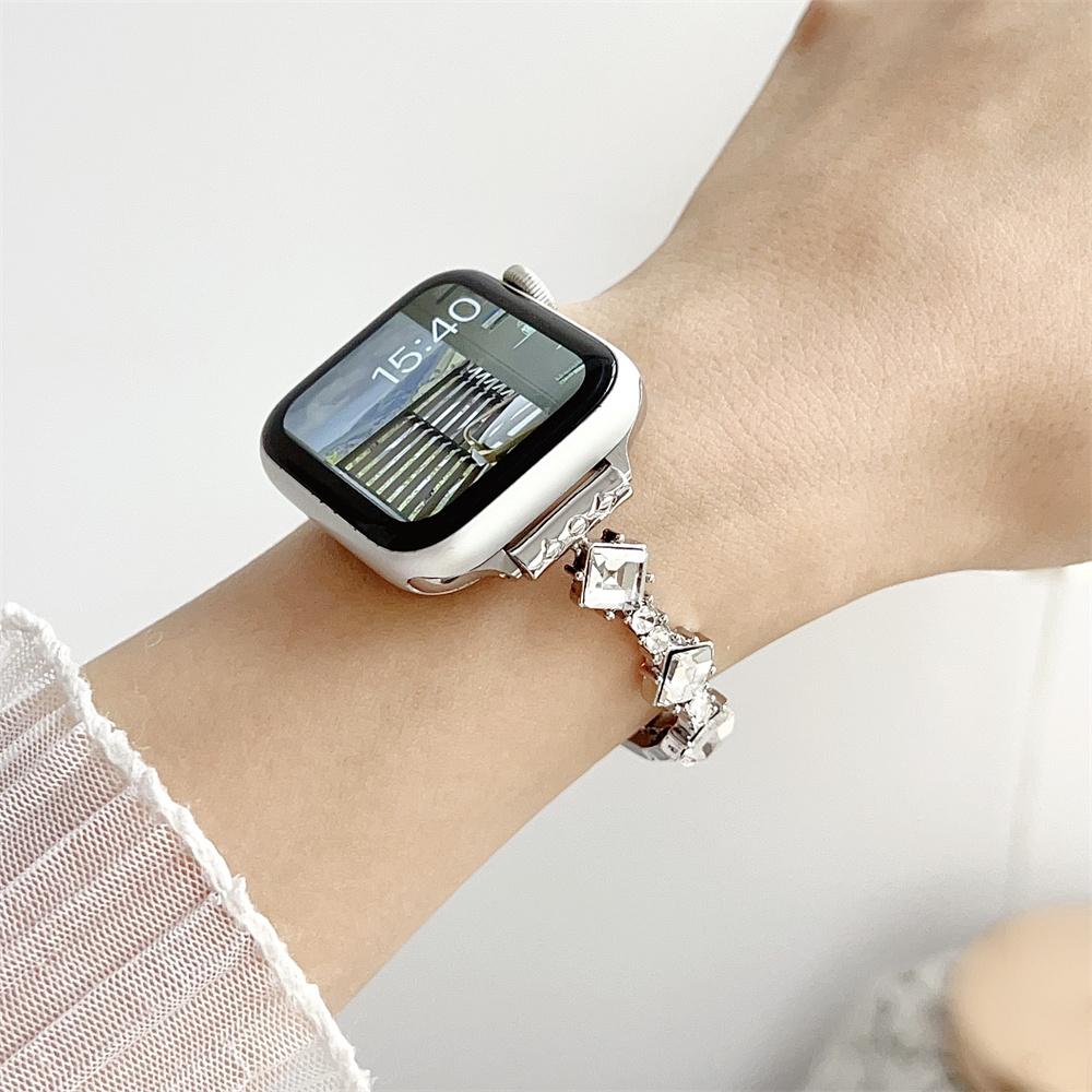 Correa de Pulsera de Pedrería de Diamante Para Apple Watch Series 11 9 8 7 SE Ultra 38/40/41/42/44/45/46mm