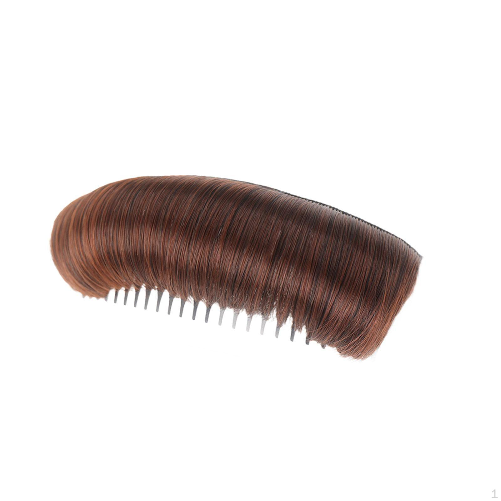 

Bump It Invisible Hair Pad Raised Accessory Hairpin Slight Raise, Volume Inserts темно-коричневого