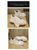 Men's Versatile Lightweight White Casual Sneakers - Spring 2025 Fashion Collection