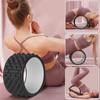 Premium Schaumstoff Yoga Massage Rolle Yoga Rad Rückenstrecker Rückenmassagegerät zur Linderung von Rückenschmerzen Fitnessstudio Heim-Fitnessgeräte
